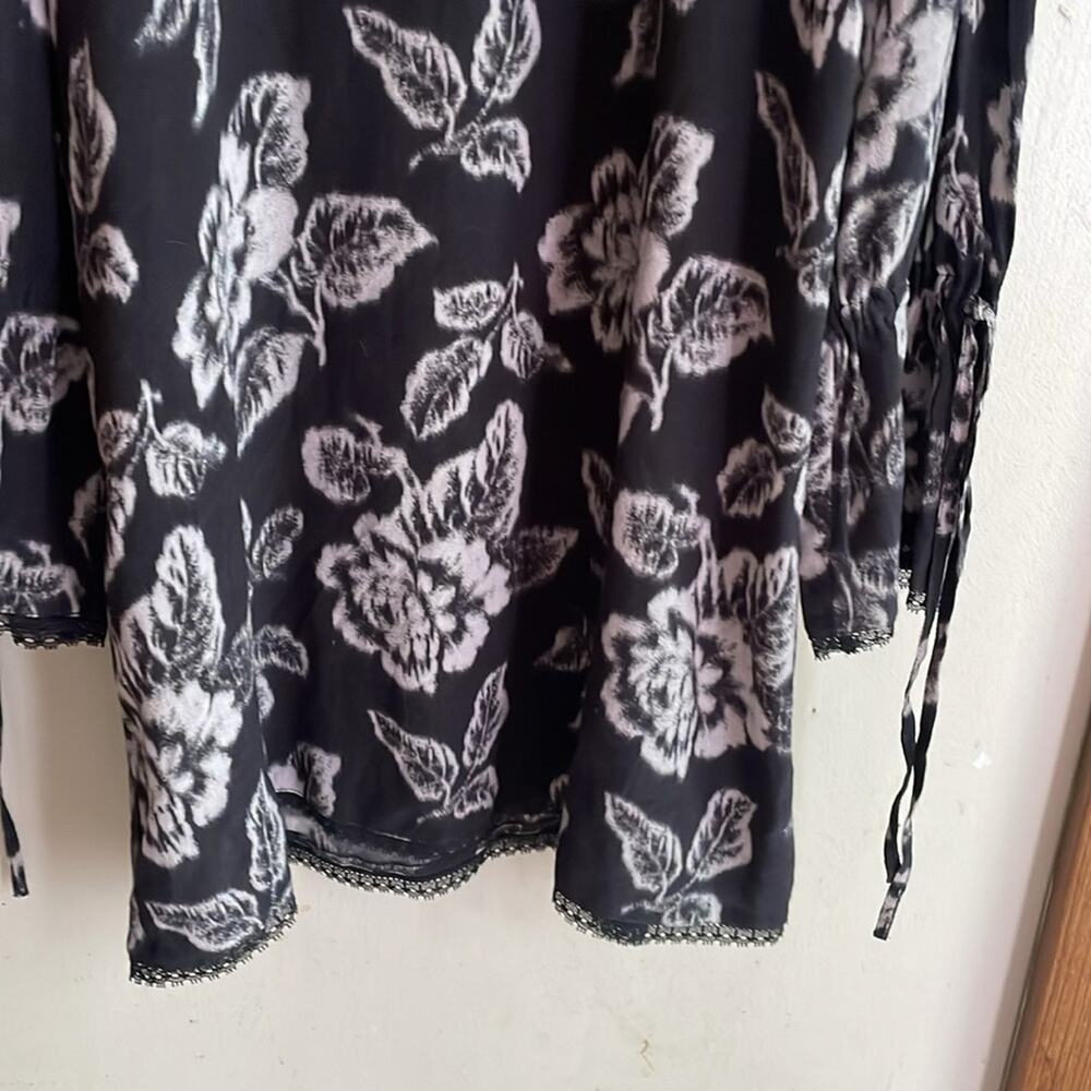 ALLSAINTS Aster Kasuri Floral Dress - Picture 8 of 16